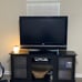 Retro TV Stand for 65 inch TV, TV Console Cabinet with Storage, Open Shelves