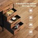55 Inch Computer Desk with 4 Drawers