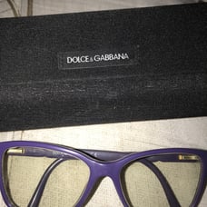 Purple Dolce & Gabbana Prescription Glas