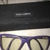Purple Dolce & Gabbana Prescription Glas
