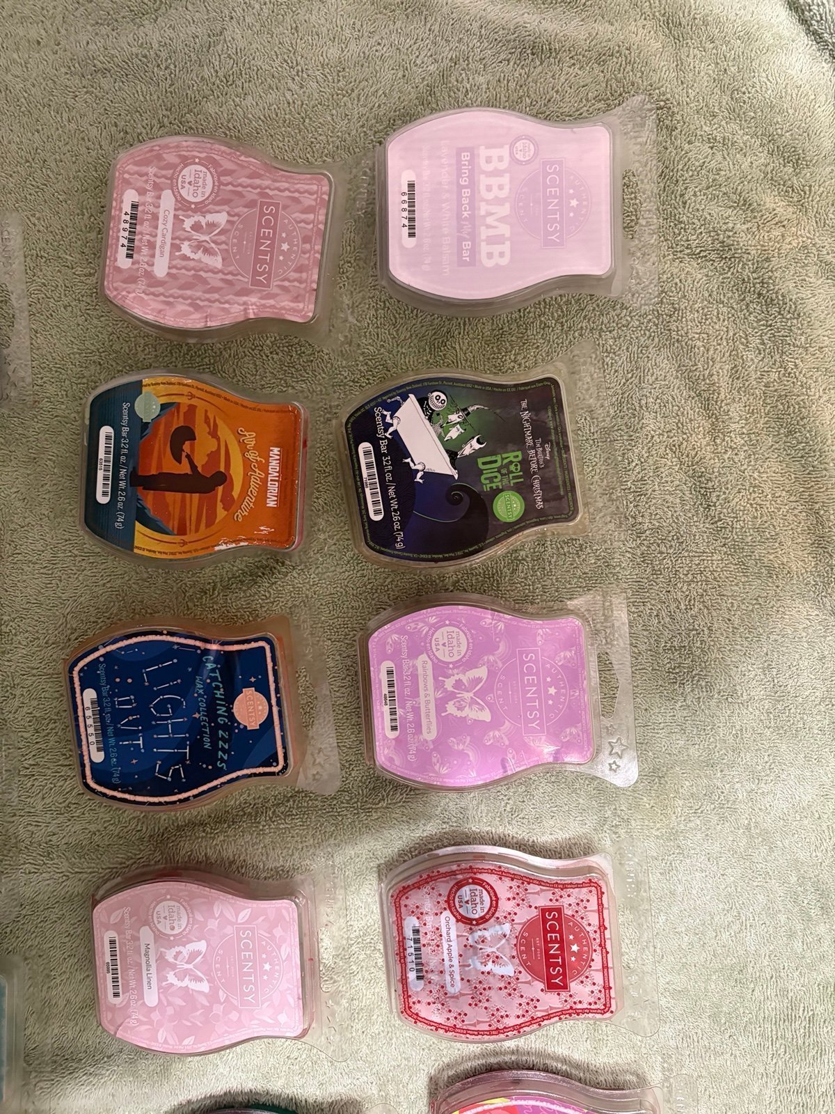 Used Scentsy wax melts