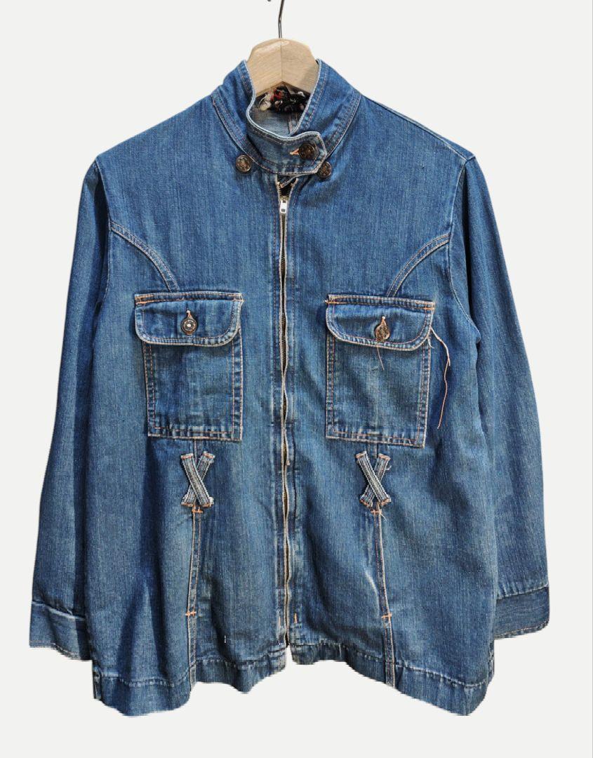 K*様 60s zip up denim jacket 60s K-mart Zip-Up Denim Jacket