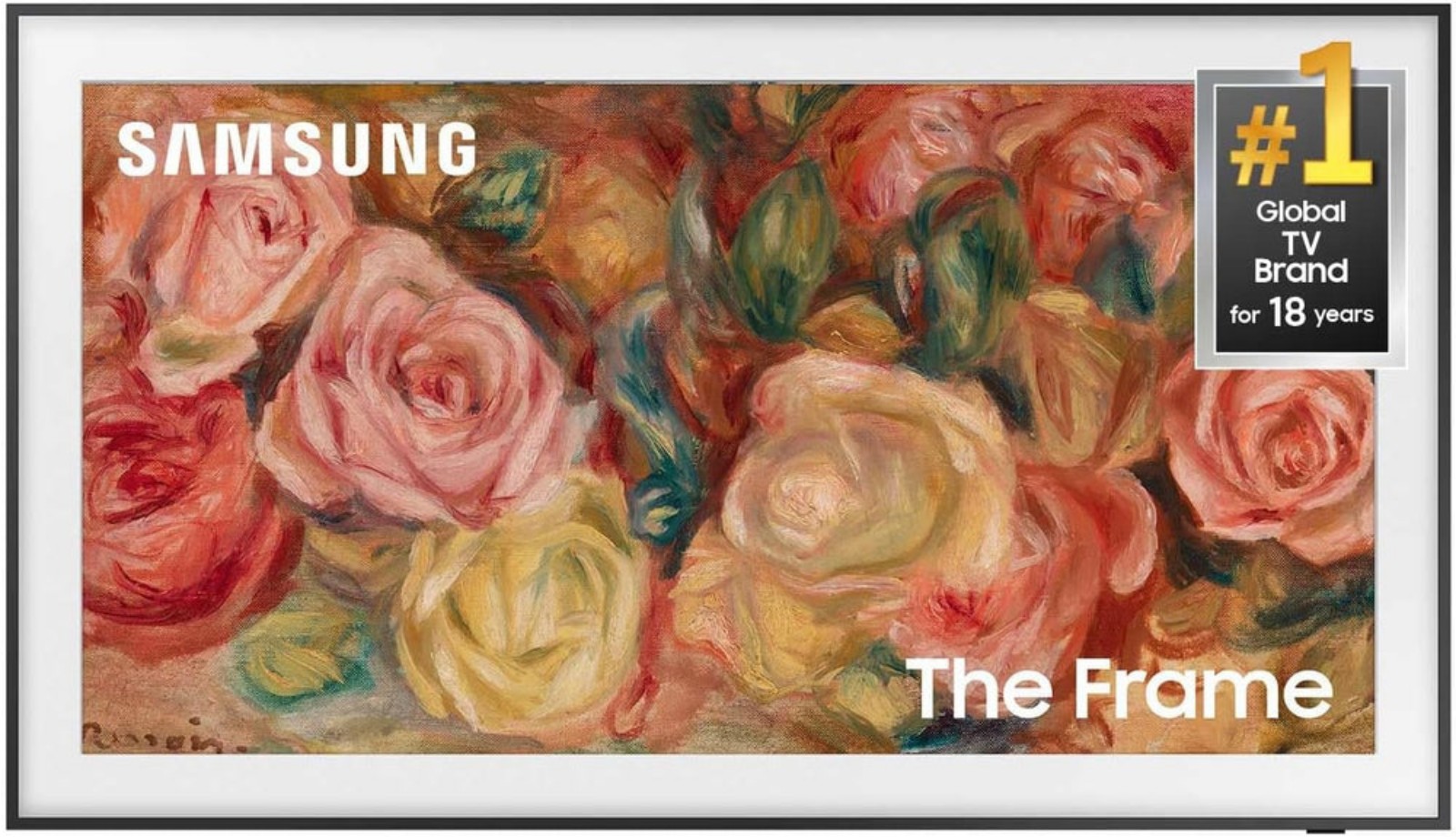 SAMSUNG 55-Inch Class QLED 4K LS03D The Frame Series Quantum HDR Smart TV