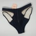 Agent Provocateur Marlene Black Bikini Bottom AP4 Large NWT