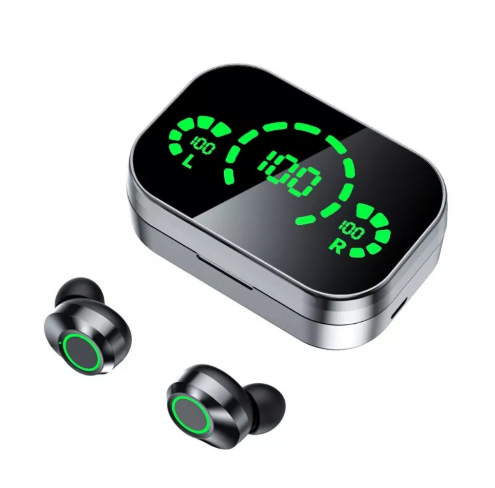 TWS Wireless Earbuds Bluetooth 5.3 Waterproof Headset Headphones With Power Bank