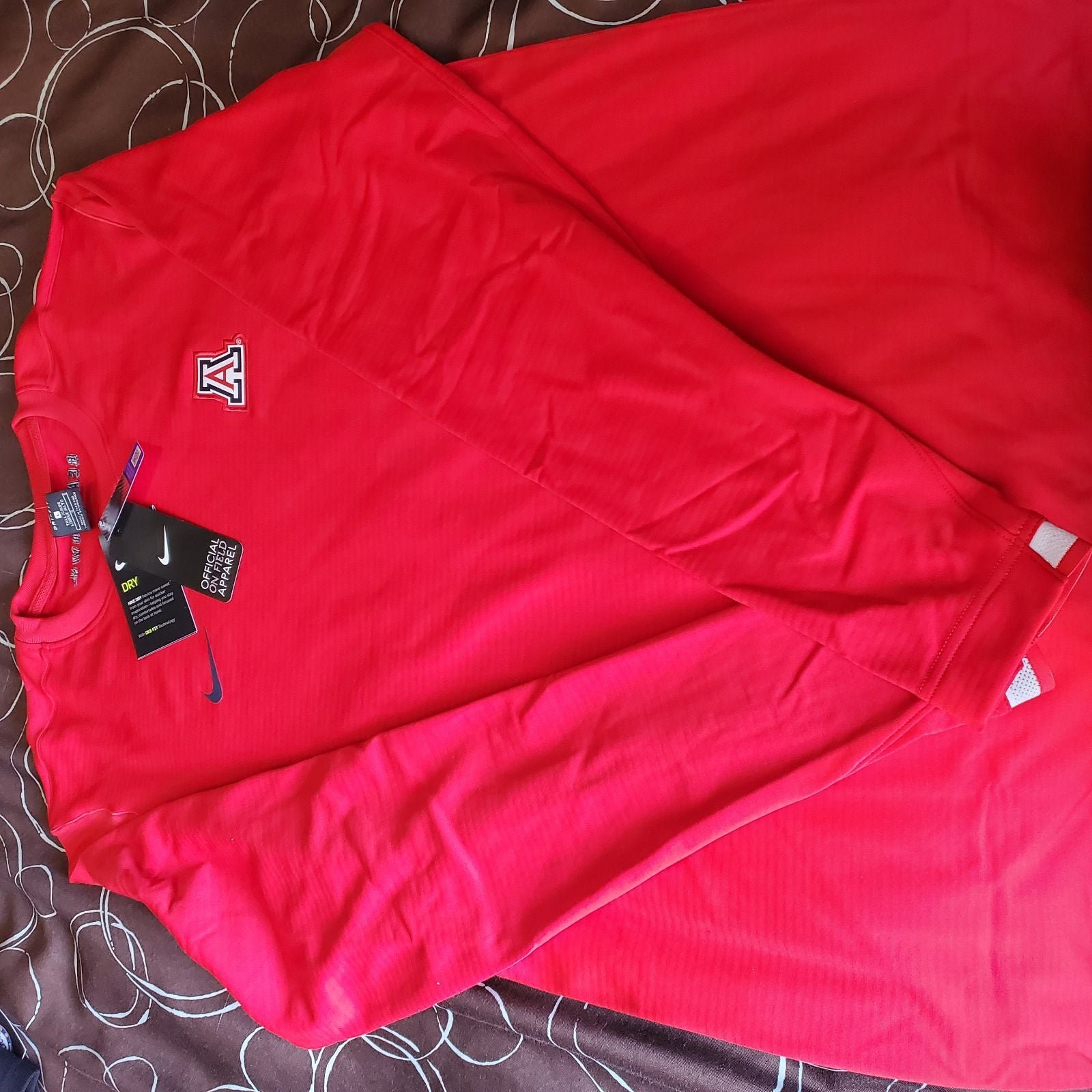 Nike Arizona Wildcats On Field Pullover #50
