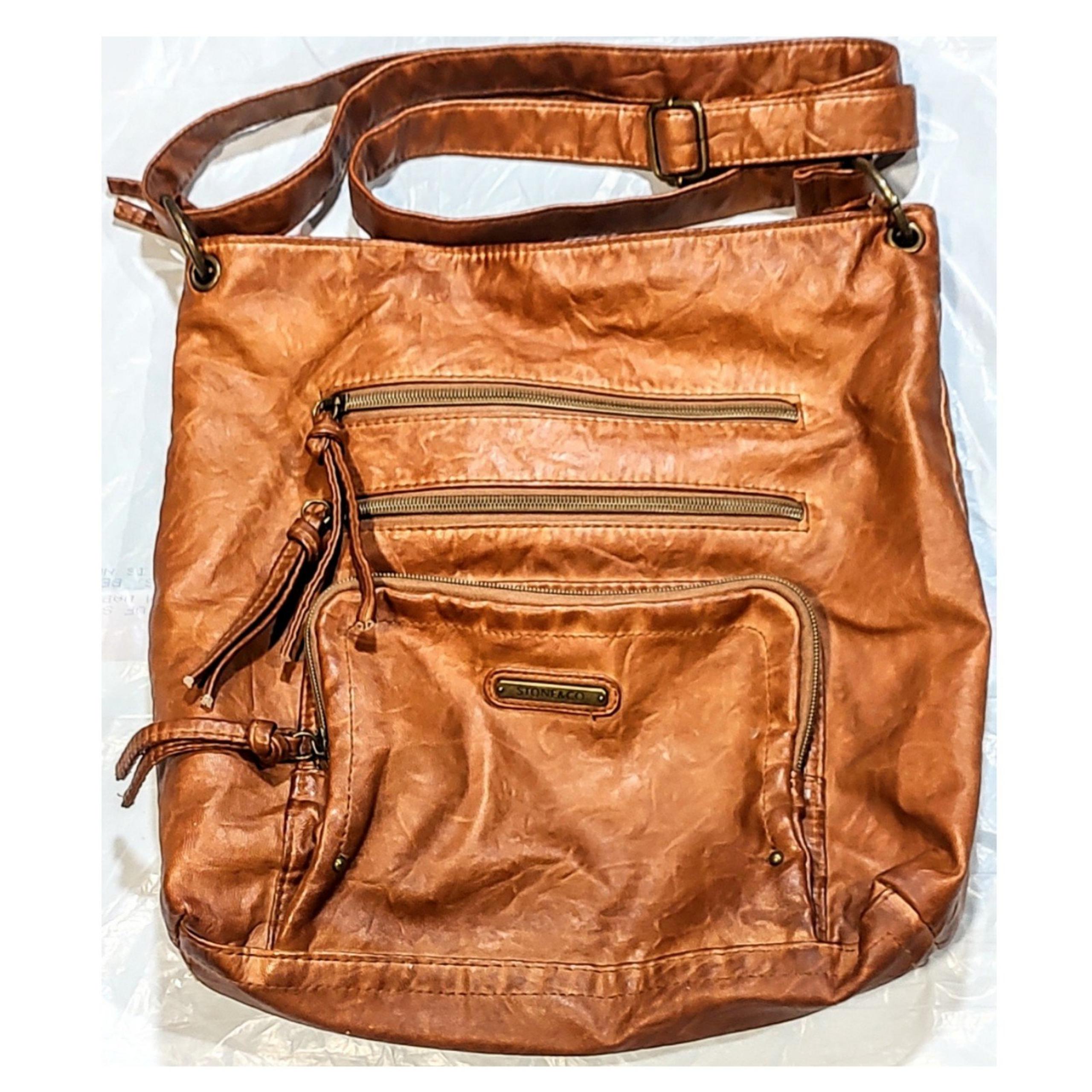 Stone Mountain Embossed Smokey Super Crossbody Bag