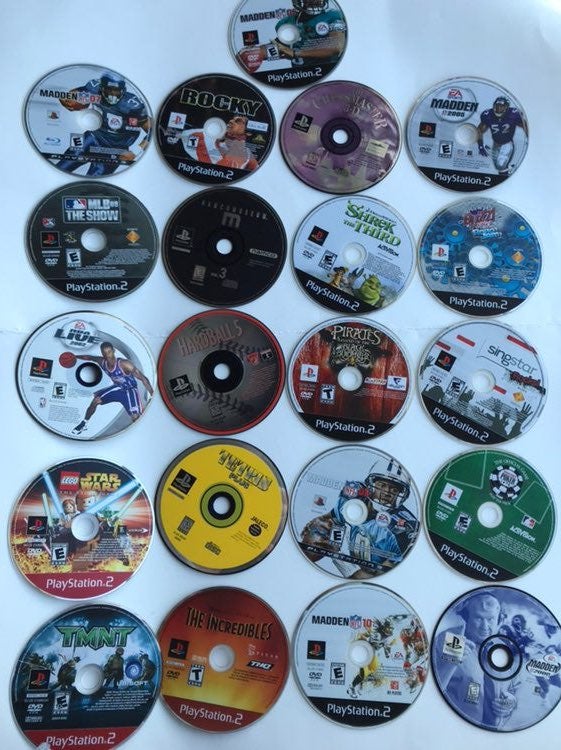 Playstation ps1 ps2 ps3 21 game lot sony