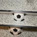 Soccer ball shelves