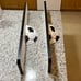 Soccer ball shelves