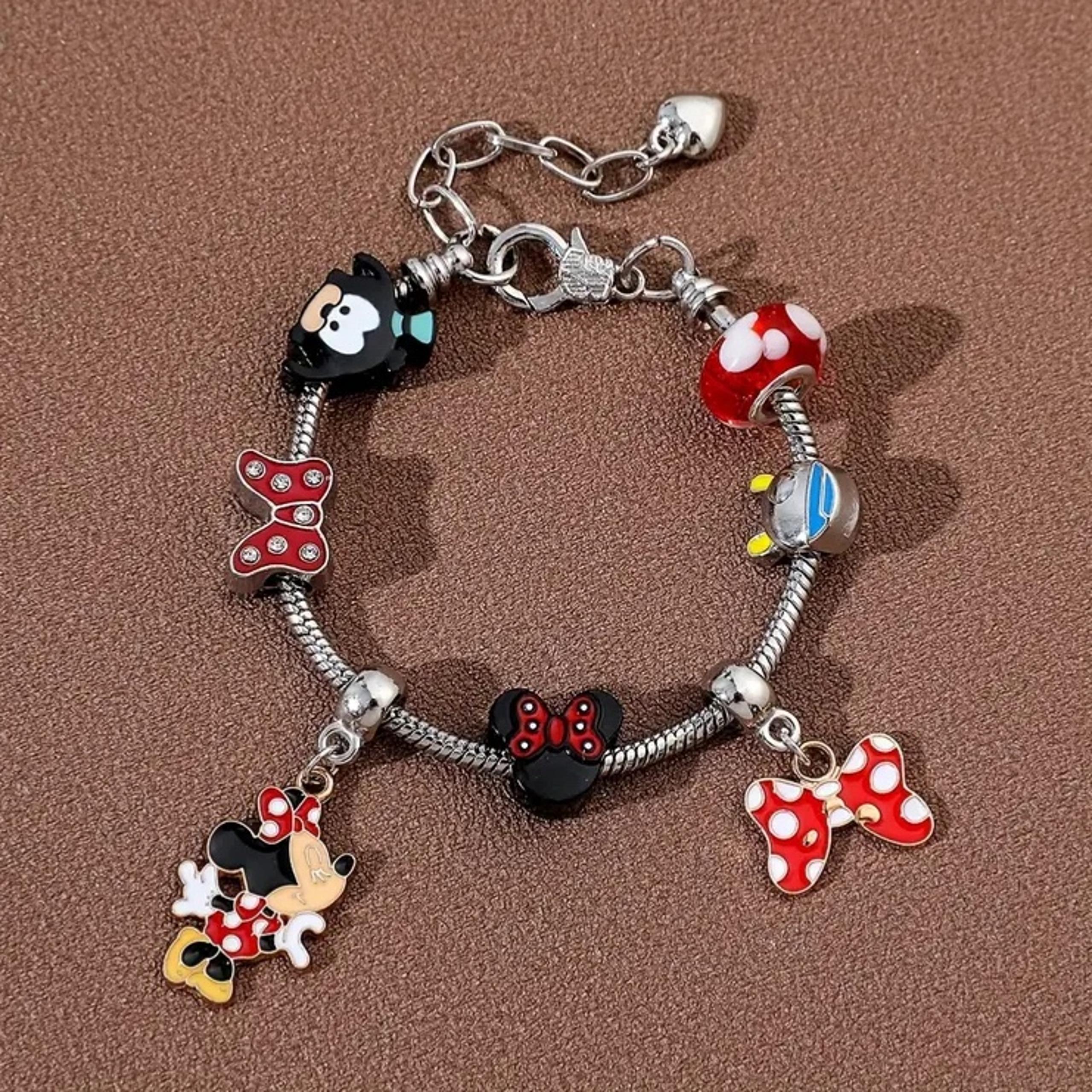 Disney Minnie Mouse Pandora DYI Bracelet