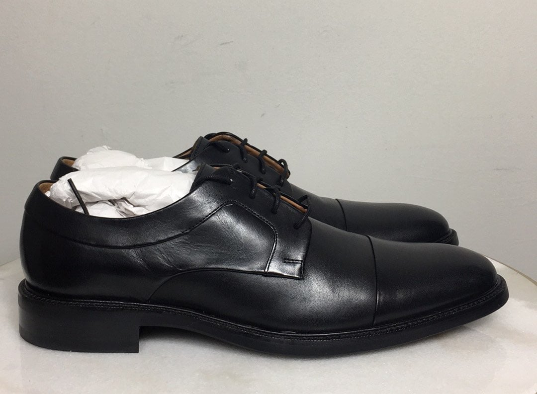 Men's Cole Haan Tie Oxford Black Sz 9.5