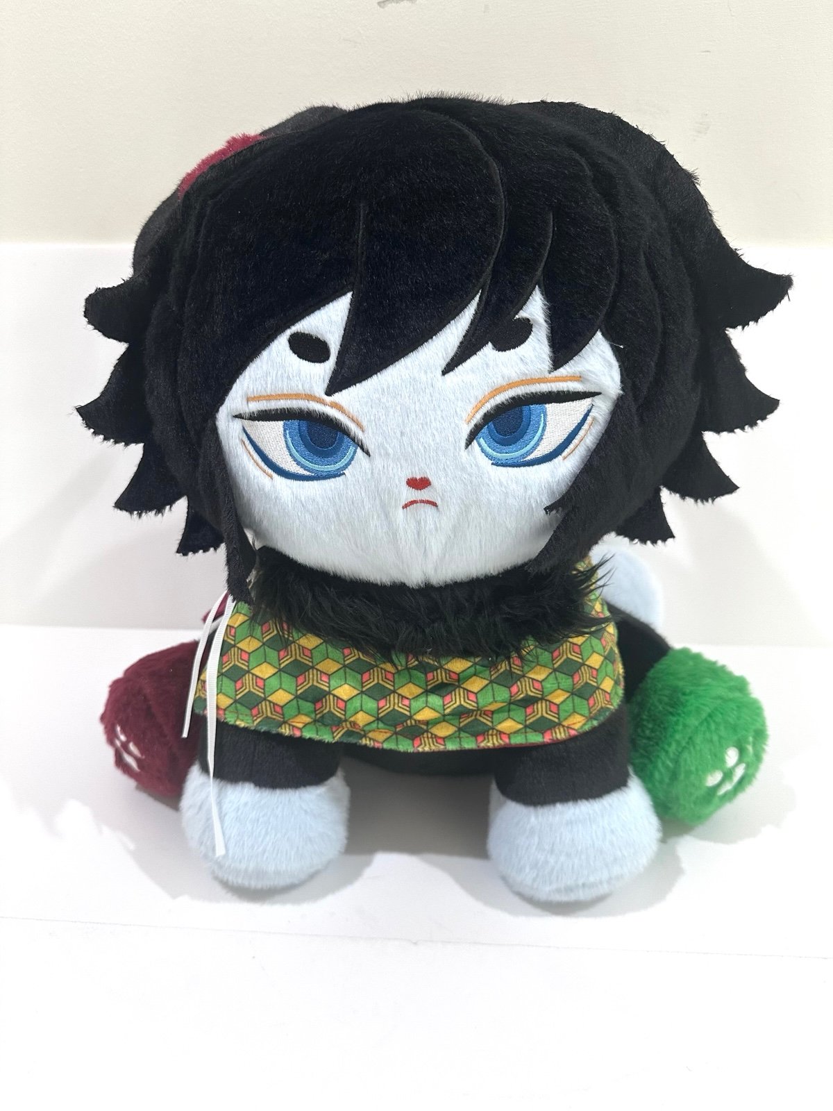 RARE NEW Demon Slayer Giyu Meow Giyuumeow Jumbo Plush Doll Toy 17” Cat Anime