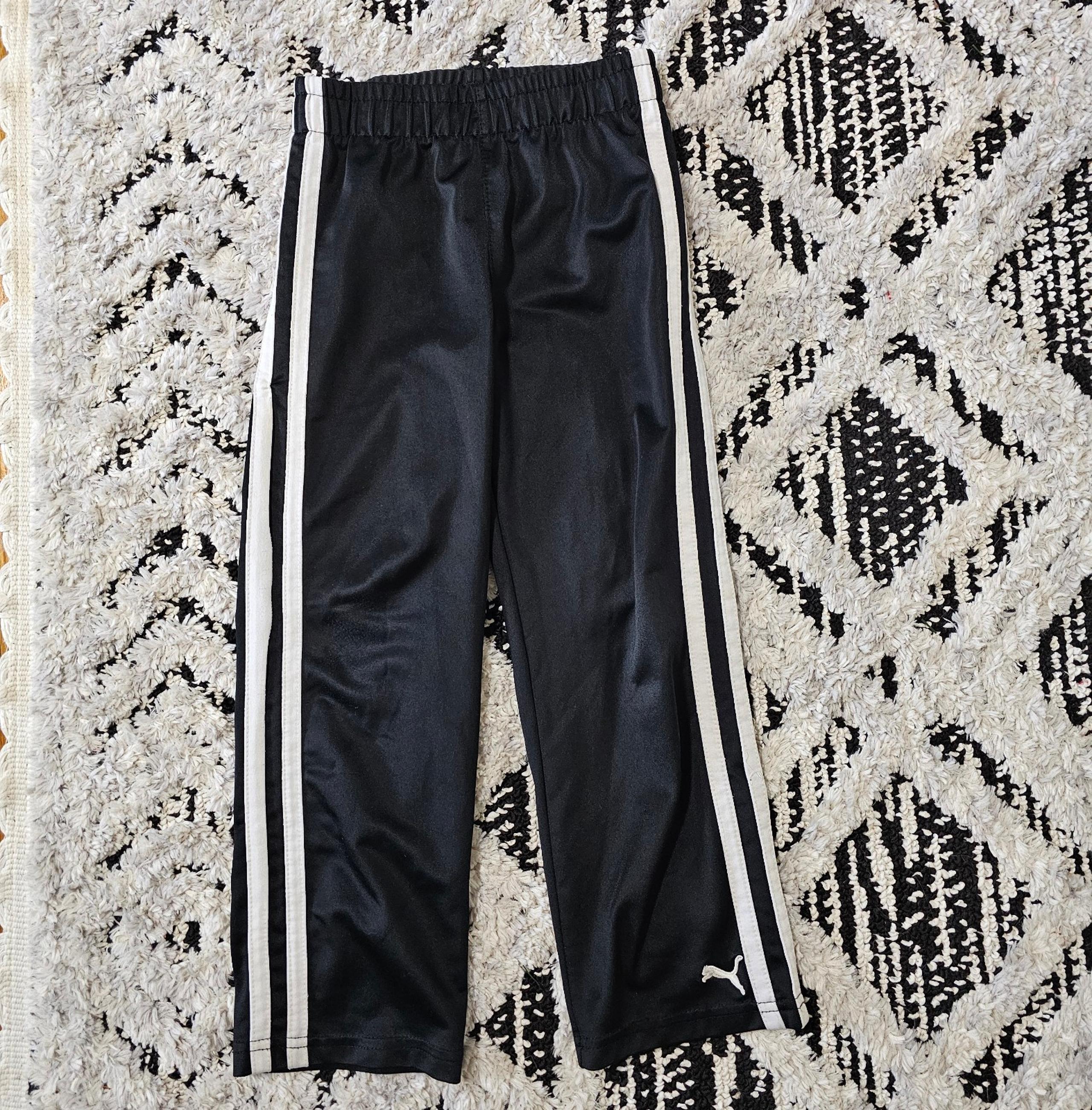 Puma Boys Black Atletic Pants size 7