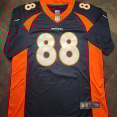 Demaryius Thomas Denver Broncos Blue Jersey #88 Size XL