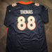 Demaryius Thomas Denver Broncos Blue Jersey #88 Size XL