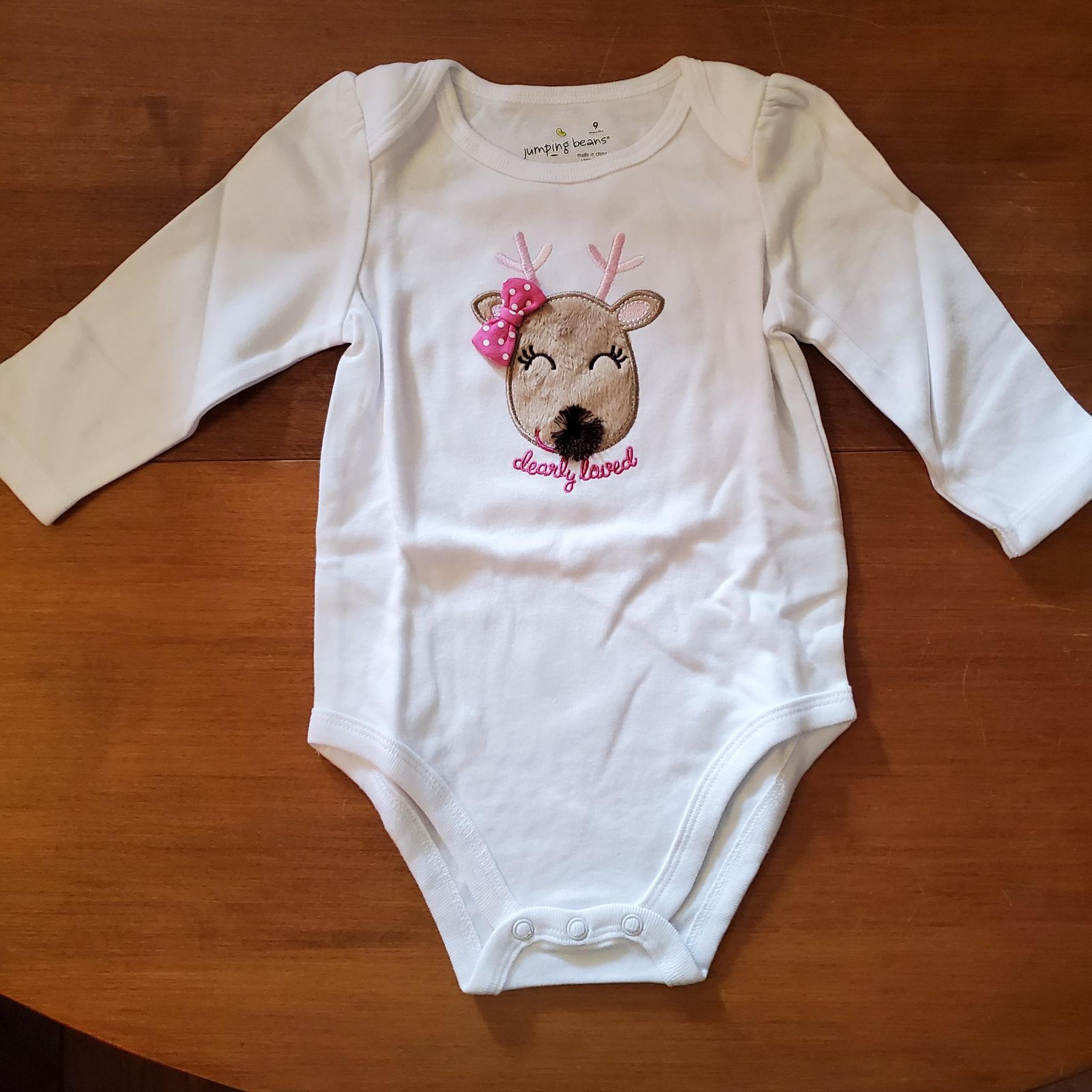 NWOT Jumping Beans Long Sleeve Onesie