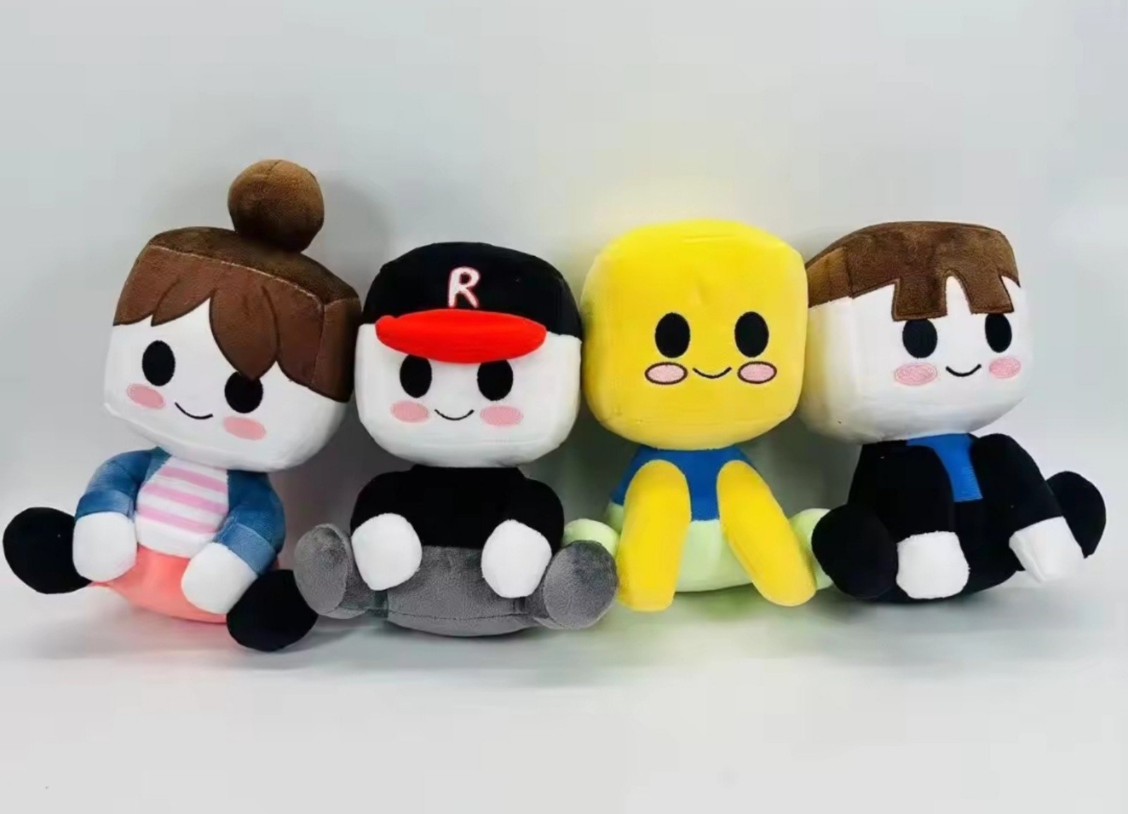 4pcs blox game plush set