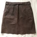Jackie Blue Leather Skirt Sz 10