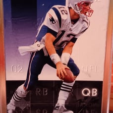 Tom Brady 2002 Ovation Sports Card