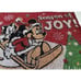 Disney Minnie Mouse And Berlioz On Sleigh Christmas Season Coir Door Mat 18x28”