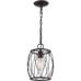 Pendant Light Steel Twist in Bronze