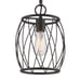 Pendant Light Steel Twist in Bronze