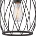 Pendant Light Steel Twist in Bronze