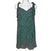 Reformation Niara Green Print Mini Smocked Sundress New With Tags Size 12