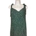 Reformation Niara Green Print Mini Smocked Sundress New With Tags Size 12