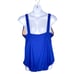 J.Crew Ruched Femme One Piece Swimsuit Regal Blue 24 NEW