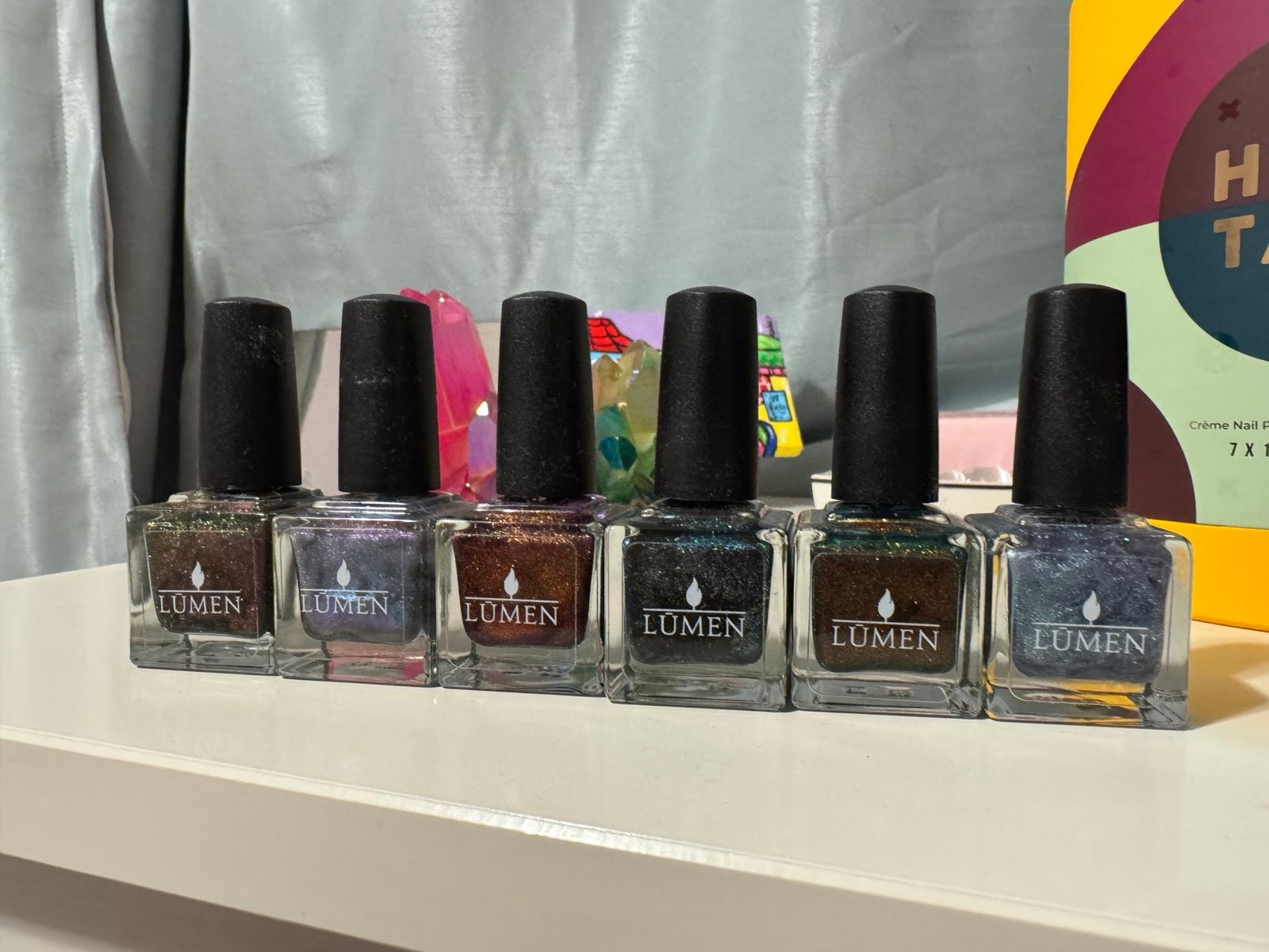 Lumen Dark Wings Dark Words mystery polishes