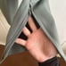 Jil Sander High Waist Zip Slacks