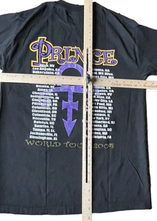 美品 PRINCE プリンス 2004ツアー Tシャツ tt218