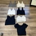 Large Bundle (7) suzette etc fitted tanks and tops
