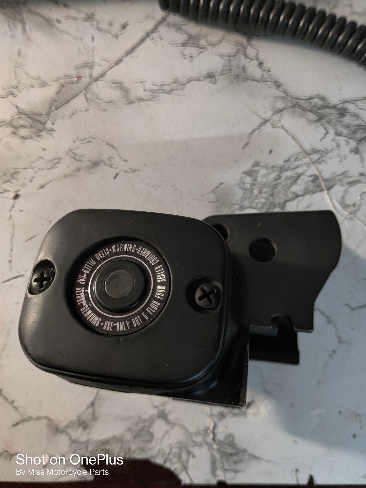 Harley Davidson Master Cylinder Black