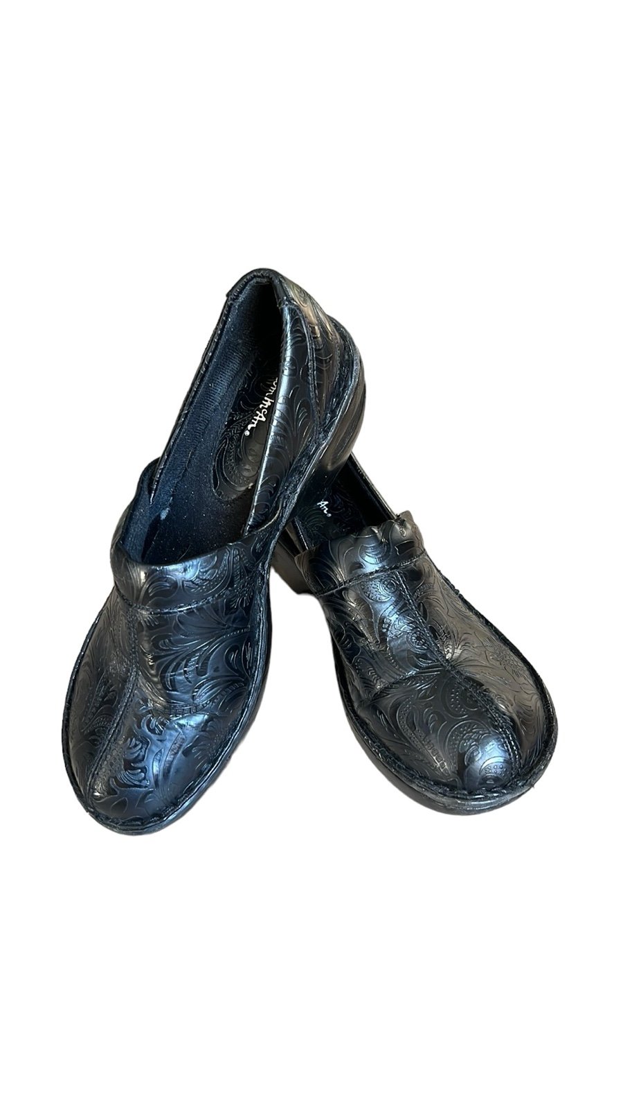 Thom McAn Toronto black slip on clog