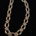 FO INC gold tone necklace