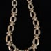FO INC gold tone necklace