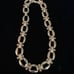 FO INC gold tone necklace