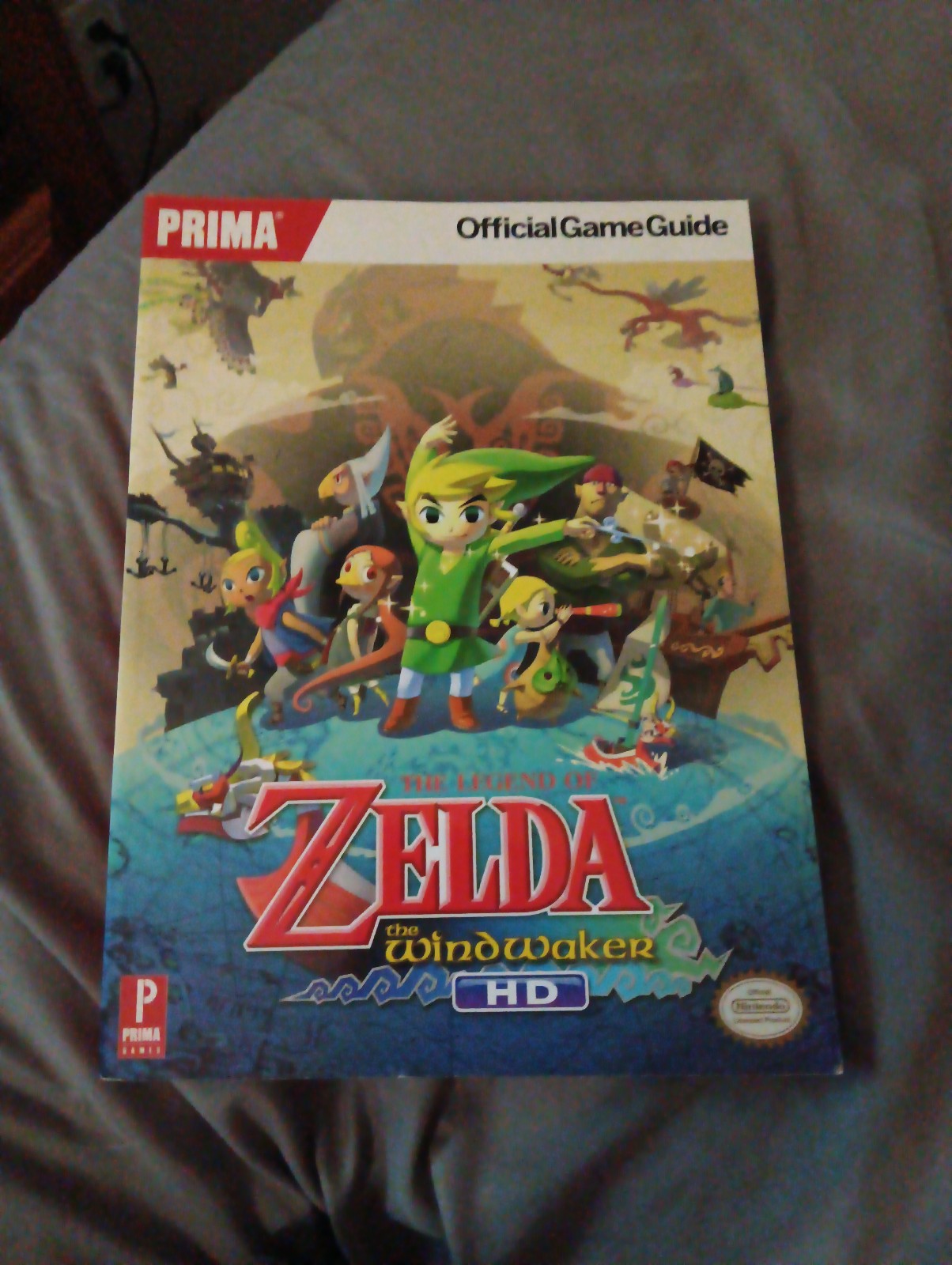 The Legend of Zelda The windwaker HD official game guide