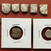 8 India ancient silver coins