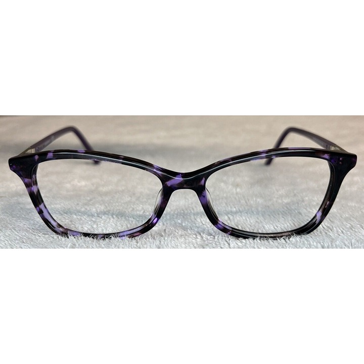 Swarovski SK5343 055 Purple Havana Cat Eye Plastic Eyeglasses Frame 51-15-140