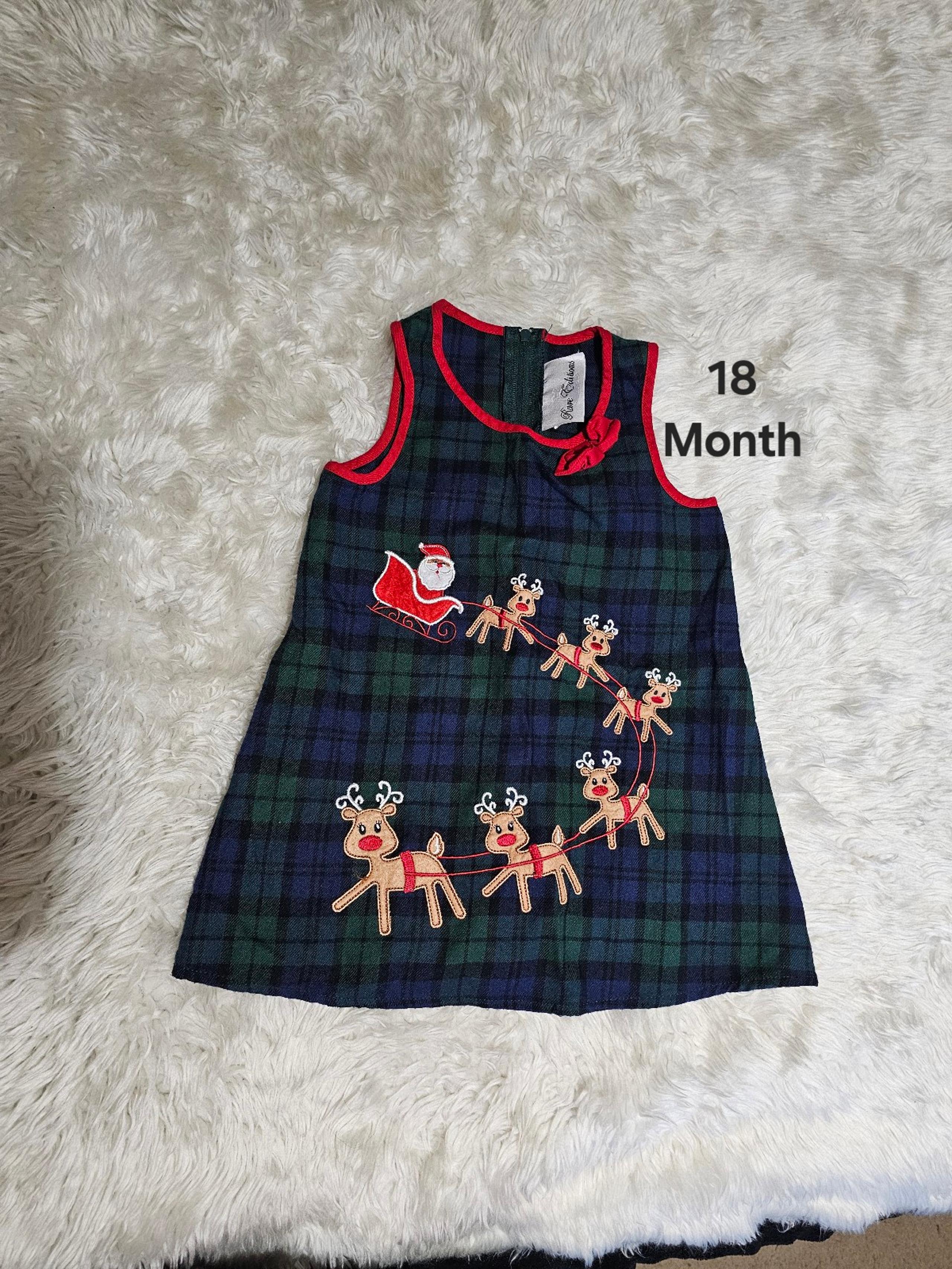 Girls 18 Month Christmas Dress