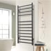 Towel Warmer Wall Mounted with Built-in Timer 12 Bars Towel Heater Matte Black