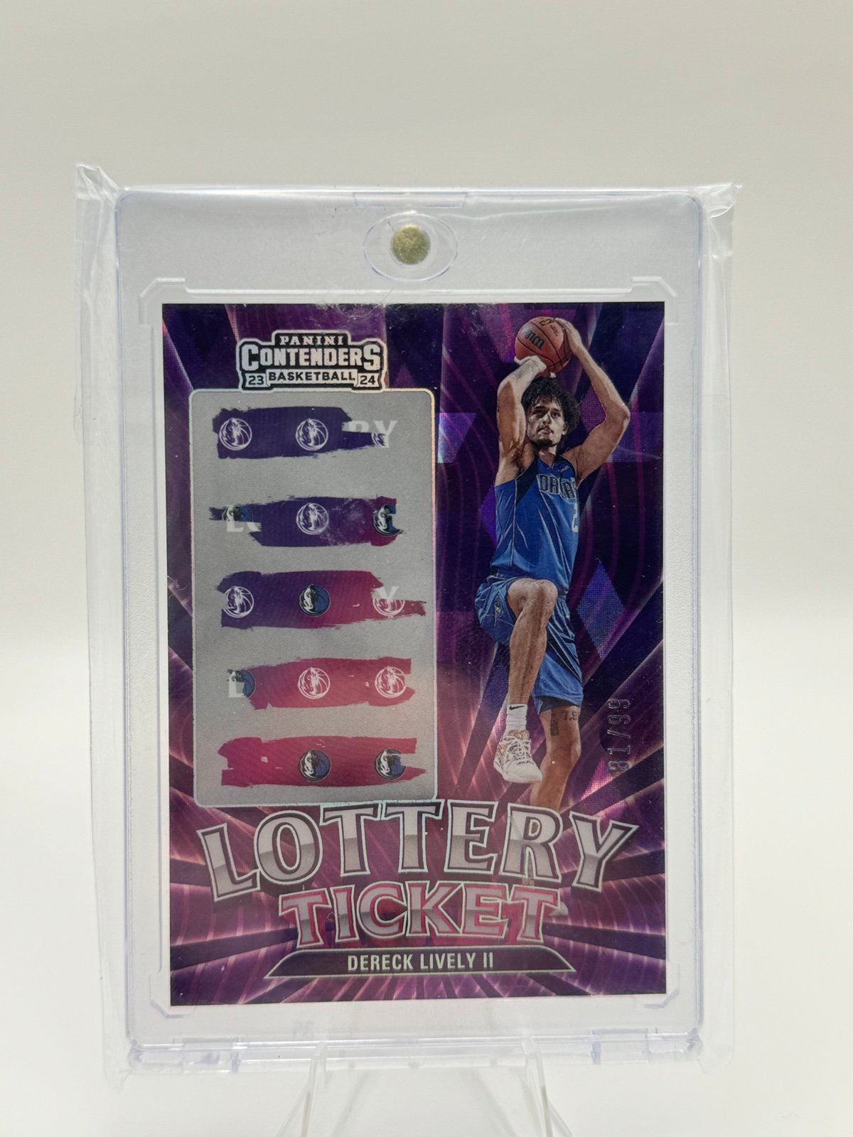 Dereck Lively Lottery Ticket 81/99 and Sheesh