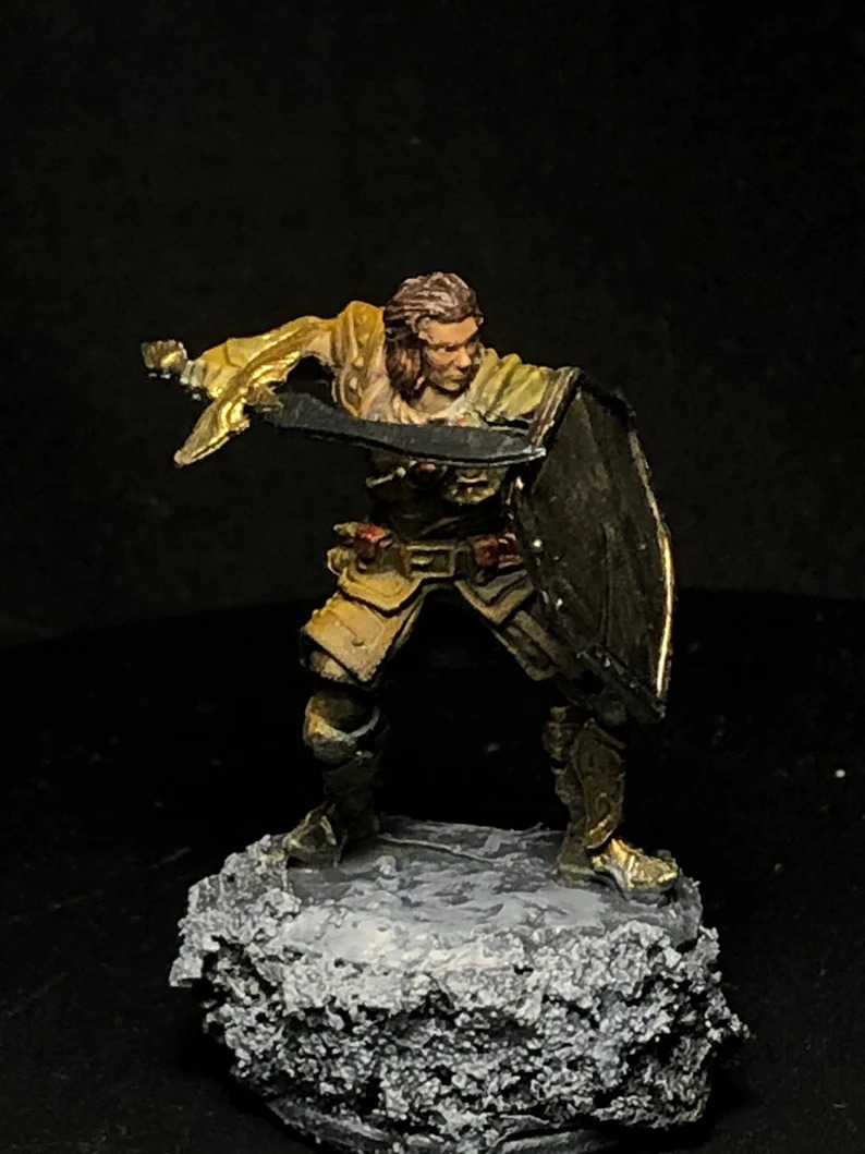 D&D human champion paladin, warrior, fighter | Dungeons and dragons |