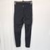 Zyia Active High Waisted Moto Cropped Leggings Black size Small 6-8 j23