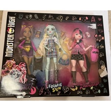 Monster High Day Out 3 Doll Pack Draculaura Frankie Stein & Clawdeen Wolf *NEW*