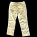 Pure Color Yellow Capri Crop Pant 27 Waist